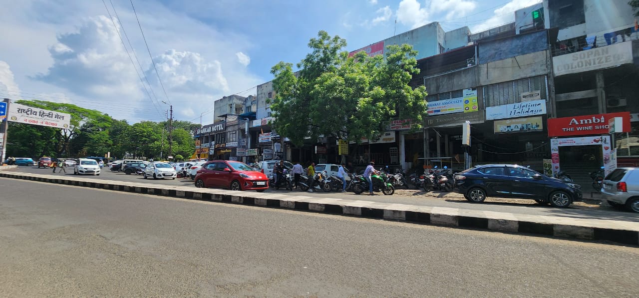 Commercial shop in prime location at Arera colony, Bhopal at very reasonable price.