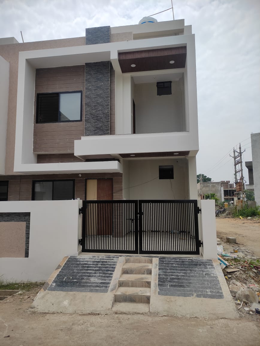 4BHK Duplex Front View in Abhyudayam Janki Residency 80ft Road Kolar Road Bhopal