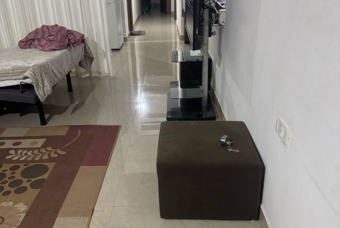 Spacious Flat with Modular Kitchen in Danish Hills View